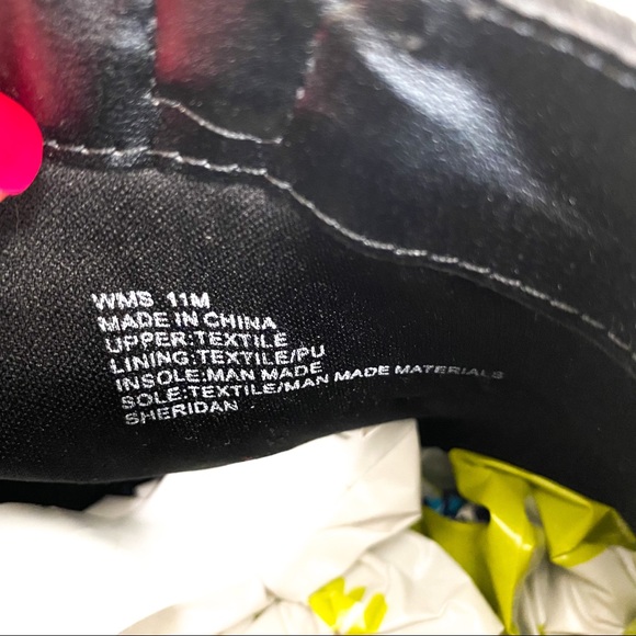 Parker & Sky Sheridan Block Stacked Heel Platform Almond Toe Ankle Boots Sz 11 - Picture 9 of 9